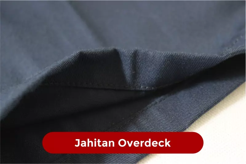 Celana - Pergelangan Kaki - Jahitan Overdeck