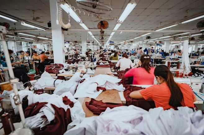 proses produksi industri garmen